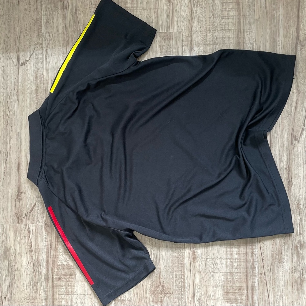 Vintage Colombia Adidas Black Soccer/Football Polo Training Shirt - Picture 3 of 3